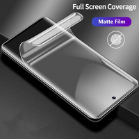 Vente chaude AG film Mat TPU Hydrogel Film Protecteur D'écran pour Machine De Découpe Anti Éblouissement D'empreintes Digitales Couverture Complète Écran
