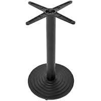Base de Mesa de Acero para Exteriores con Diseño de Marco en X, Estilo Industrial, Soporte Duradero para Muebles de Jardín