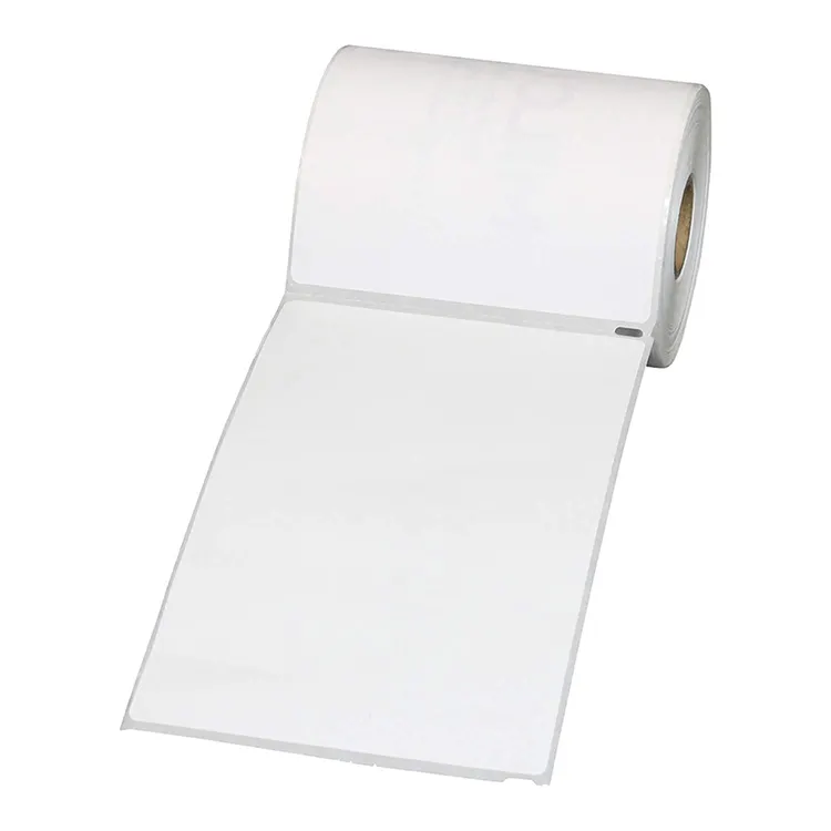 Einfarbiges selbstklebendes Pp-Synthetikpapier Versandaufkleber A4-Größe A3, A4-Glanz-Thermodruck-Etikette-Aufkleberpapier