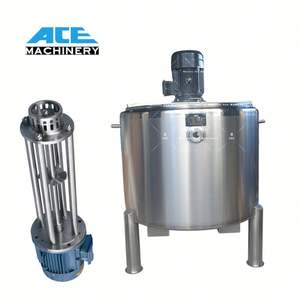 Tanque Mezclador de Resina y Jabón Líquido Cosmético de 100L 50L, Mezclador Homogeneizador de Acero Inoxidable para Acondicionador, Motor con Engranaje para Fabricación de Gel de Ducha - Product Image 3
