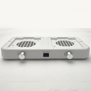 Colector de Polvo IBelieve para Salón de Belleza, Herramienta de Manicura y Pedicura Profesional, <span class=keywords><strong>Aspiradora</strong></span> de Doble Turbina con Succión Superior e Inferior - Product Image 5