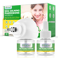 OIMMAL Kit de recharge pour diffuseur de phéromones de haute qualité, sans danger, anti-stress, pour chiens et chats, pour soulager l'anxiété de séparation