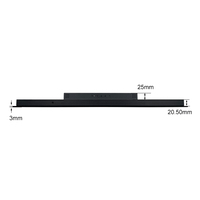 Monitor Industrial de pantalla táctil capacitiva IPS de 21,5 pulgadas, 1920x1080, VGA, DVI, USB, marco de aluminio metálico, TFT integrado plano puro