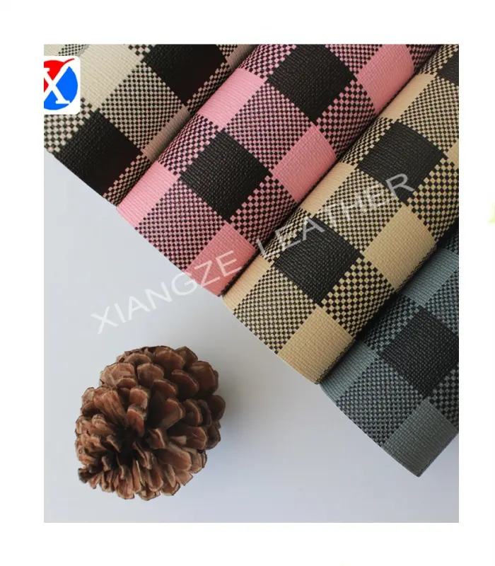 Custom Pattern Digital 3D Printing Faux Leather Fabric Rolls PVC Synthetic Artificial Printed Leather For Bags Luggage