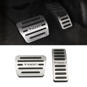 Автомобильные накладки на педали для Chery Tiggo 7 8 Pro 2 3x4 5x plus 2019 2020 2021 2022 2023 педаль акселератора топливного тормоза сцепления - Product Image 2