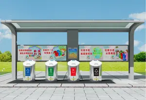 RNKJ Novel Design Semi Underground Waste Containers Underground Garbage Bins