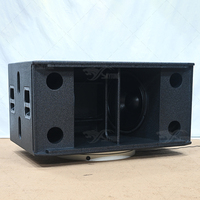 Double subwoofer de 18 pouces Système de sonorisation extérieur Sub Bass Système de sonorisation audio professionnel Sub Woofer 4000W DJ Box Bass Subwoofers