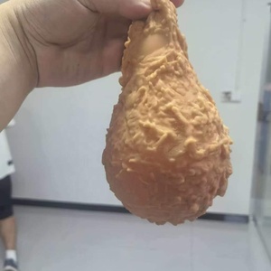 Juguete Antiestrés de TPR con Forma de Pierna de Pollo, Tamaño Grande de 20 cm, el Más Vendido, Realista, Ideal para Golpear y Aliviar el Estrés, Juguetes Sensoriales Rebotantes - Product Image 3