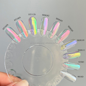 SH caméléon acrylique Nail Art miroir poudre Hypershift perle Aurora voiture peinture manteau en vrac fée soie clair de lune magique brillant - Product Image 1