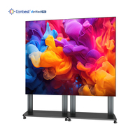 Écran publicitaire numérique motorisé pliable CANBEST CJ LIFT avec affichage LED P1.25 P1.56 P1.875 pour les promotions dans les centres commerciaux