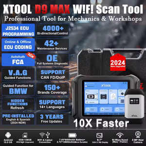 Herramientas XTOOL D9 J2534, Codificación en Línea, Herramientas Automotrices Bidireccionales, FCA DOIP PK D9S PRO, Juego Completo - Product Image 6