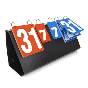 Flip Chart Double Sided Multi Functional Scoreboard PVC Material For Basketball Table Tennis Billiards Competition Scoring - Product Image 3