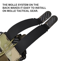 Pochette pour chargeurs Sinairsoft personnalisée de haute qualité en nylon et polyester, accessoires de chasse Molle, chargeurs 5.56/7.62, étanche