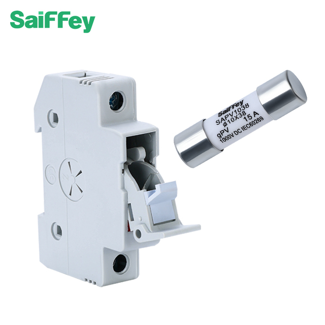 10*38mm 1000v DC 32A Solar Pv Fuse Link 13A High Voltage Ceramic HRC Cylindrical Fuse Link CE Certified Product