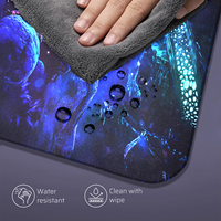 Tappetino per Mouse da gioco in vetro temperato personalizzato-precisione Pro FPS, Ultra-liscia, Base antiscivolo-OEM/ODM