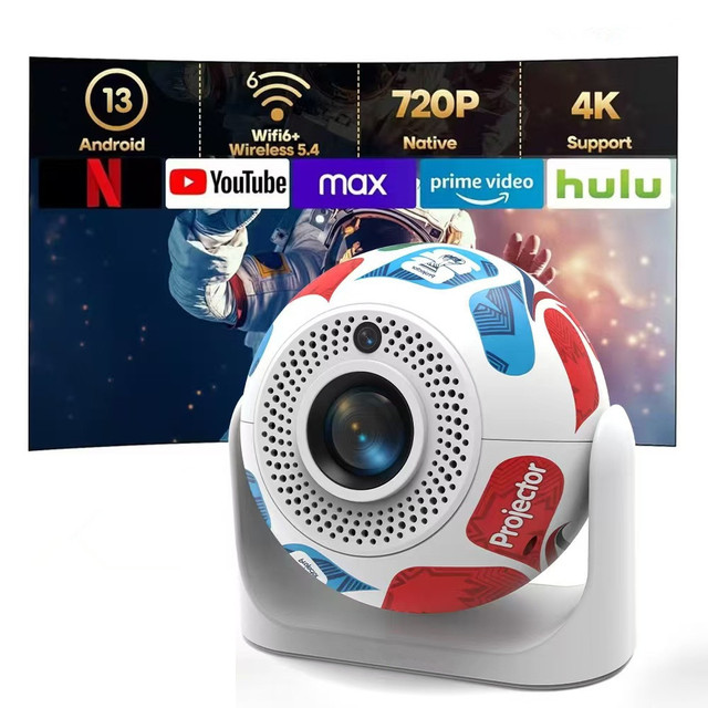 HD Smart Mini Video Projector Streaming Media Player OEM