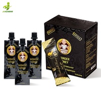 Sachets vides de suppléments de gel énergétique liquide à impression personnalisée, pochette d'emballage avec boîte