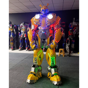 Đồ hóa trang <span class=keywords><strong>robot</strong></span> LED chất lượng cao, kiểu dáng chân thực, khuyến mãi nóng, dành cho sự kiện, tiệc tùng, biểu diễn, đạo cụ, trang phục khiêu vũ người lớn - Product Image 2