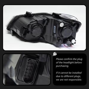 Faro a LED per <span class=keywords><strong>Volkswagen</strong></span> <span class=keywords><strong>Polo</strong></span> 2011-2018, Gruppo Ottico con Doppia Lente, Luci Diurne DRL e Indicatori di Direzione, 12V 36W, Chip Bianco, Faro Modificato - Product Image 5