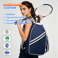 Sac de raquette de sport à prix abordable, personnalisable avec logo, léger, multi-poches, plusieurs styles en stock, sac de padel design et durable