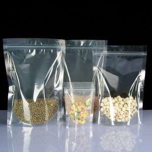 Sacs à fermeture éclair transparents en gros pour aliments secs - Product Image 3