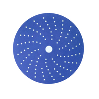 Disque abrasif en céramique indigo MOPAI M737 125 mm, dureté moyenne, multi-trous, à changement rapide, épaisseur 1 mm, pour réparation automobile OEM/ODM