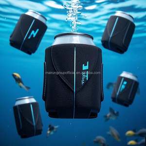 ฉนวนกันความร้อนแขนเย็นนีโอพรีนสำหรับถุงเก็บความเย็นกระป๋องเบียร์พิมพ์โลโก้ได้ตามต้องการ - Product Image 2