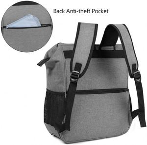Sac à dos de voyage pour chien certifié BSCI, sac de transport pour chat, accessoires pour animaux de compagnie avec 2 bols pliables en silicone, 2 porte-nourriture, 1 - Product Image 6