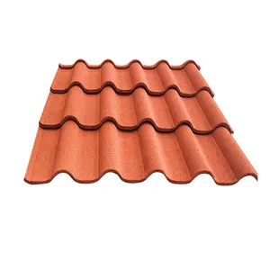 China Factory Supplier Roofing Sheet Manufacture with Competitive Price Light Weight Stone Coated Roof Tiles