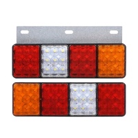 Feu arrière LED pour camion 24V, multifonction, clignotant latéral arrière pour remorque, véhicule agricole, rénovation