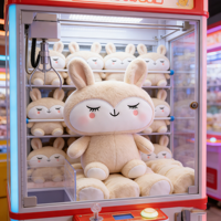 Peluches de lapin anime de 8 pouces, jouets en peluche de dessin animé pour enfants, pour machines à griffes