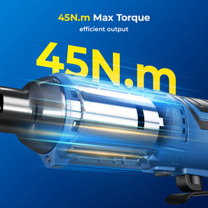 Clé à cliquet électrique sans fil DongCheng, vitesse réglable, couple de 45 N.m, batterie 12 V, taille mini - Product Image 2