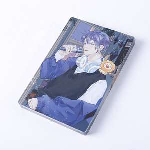 Support <span class=keywords><strong>en</strong></span> acrylique personnalisé imprimé <span class=keywords><strong>en</strong></span> gros, briques liquides brillantes épaisses et transparentes, impression DIY, anime, cadeau d'affaires - Product Image 2