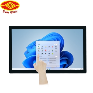 Industrial Grade 18.5 Inch IP65 Waterproof Wide USB Multi Touch Wall Mount Capacitive Touch Screen Pcap <strong>LCD</strong> <strong>Display</strong> <strong>Monitor</strong> - Product Image 1