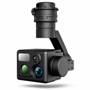 ชุดอุปกรณ์กิมบอล AI 4-in-1 พร้อมเซ็นเซอร์ 4 ตัว ความละเอียด 50MP มุมกว้าง ซูม 3.3 เท่า กล้องถ่ายภาพความร้อน 640x512 พร้อมเครื่องวัดระยะด้วยเลเซอร์ 1500 ม. สำหรับโดรน ระบบ AI ตรวจจับและติดตาม - Product Image 3