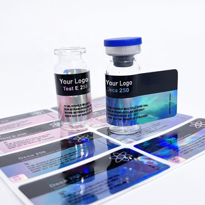 Etiquetas Adhesivas Personalizadas con Logotipo Premium de 3 ml, 5 ml, 10 ml, Etiquetas <span class=keywords><strong>Láser</strong></span> Holográficas para Botellas, Cajas de Embalaje para Frascos - Product Image 4