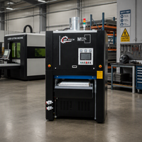 Machine de polissage et d'ébavurage de tôles de 800 mm pour l'acier inoxydable, le cuivre et le laiton – Rectification des bords