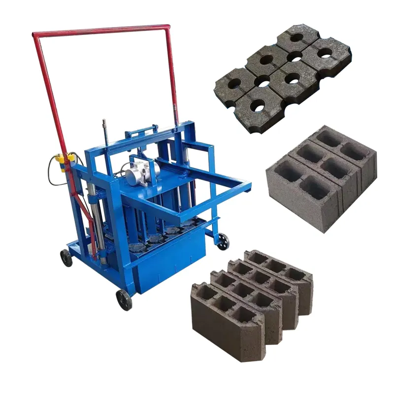 Sıcak satış küçük ölçekli çimento tuğla makinesi yüksek kaliteli tuğla makinesi beton blok makinesi