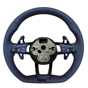 Accesorio Volkswagen en Oferta, Volante Deportivo de Cuero Completo para Golf 6 GTD Jetta Tiguan Passat B7 B8 <span class=keywords><strong>GTI</strong></span> <span class=keywords><strong>GTI</strong></span> R GTD Golf 7 Mk7 - Product Image 6