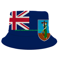 Chapeau de pêcheur avec drapeau de Kosrae pour femmes et hommes, chapeau de pêcheur patriotique, casquette de soleil d'été pour voyage, plage, pêche