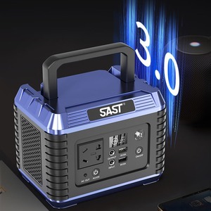แผงโซลาร์เซลล์พกพา 300W ลิเธียมไอออน 220V สำหรับรถยนต์ จ่ายไฟฉุกเฉิน สตาร์ทเครื่องยนต์ คลื่นไซน์บริสุทธิ์ สำหรับตั้งแคมป์กลางแจ้ง 220V รถยนต์ - Product Image 4