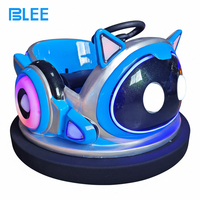 BLEE Vente en gros Meow Planet Bumper Cars, machine de jeu d'arcade à pièces avec volant de direction, mouvement vers l'avant, à vendre