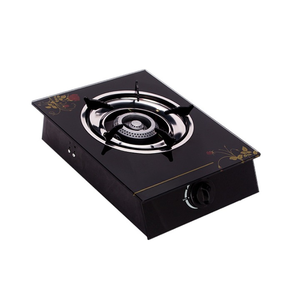 Giá thấp nhất nhà thương mại Countertop Tempered Glass duy nhất <span class=keywords><strong>Burner</strong></span> hóa lỏng bếp gas - Product Image 1