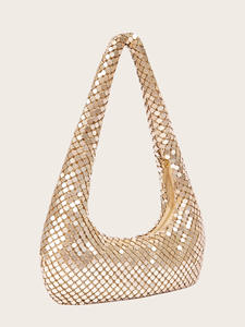 L006 nuova borsa da sera con <span class=keywords><strong>pochette</strong></span> in alluminio per ragazze - Product Image 4