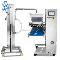 Beres Portable automatique cuisson Unifiller boulangerie trémie Topper Machine eau crème gâteau beurre remplissage alimentaire transfert pompe pâte