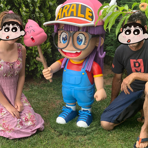 Gran Venta de estatua de Anime japonés grande dibujos animados Anime Arale figuras escultura de resina estatua de Anime femenino - Product Image 6