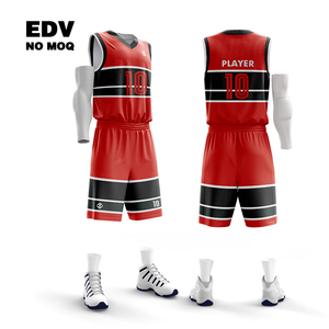 Uniforme de Baloncesto Deportivo Sin Pedido Mínimo, Uniforme de Baloncesto Personalizado para Niños, Camiseta de Baloncesto de Entrenamiento - Product Image 5