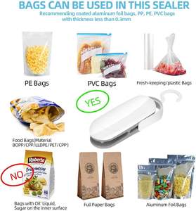 Wholesale Mini <b>Bag</b> Sealer Hand2 in 1 Heat and Cutter PortableCutter Battery Powered Portable Handheld <b>Seale</b> - Product Image 3