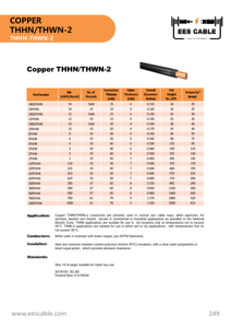 Cable RW90 3/0 AWG PVC 450V, Cable de Alimentación Industrial para Iluminación con Conductor de Cobre Trenzado para Aplicaciones en Edificios - Product Image 6