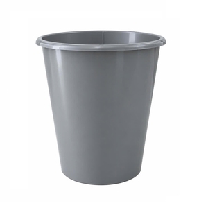 Pot de pépinière en plastique PP 10L, finition grise brillante, forme ronde avec rebord épais roulé pour jardin et serre, vente en gros 2026 - Product Image 5